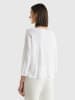 Benetton Pullover in Weiß