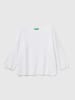 Benetton Pullover in Weiß