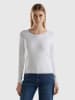 Benetton Pullover in Weiß