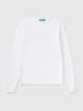 Benetton Pullover in Weiß