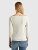 Benetton Sweter w kolorze beżowym
