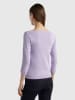 Benetton Sweter w kolorze lawendowym