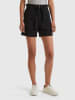 Benetton Jeans-Shorts in Schwarz
