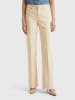 Benetton Spijkerbroek - flare fit - beige