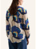 Seidensticker Blouse blauw/crème