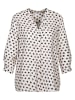 Seidensticker Bluse in Creme/ Schwarz