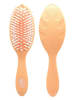 Wet brush Szczotka "Go Green Treatment and Shine - Coconut Oil" w kolorze pomarańczowym