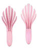 Wet brush Haarborstel "Go Green - for curly hair" lichtroze