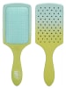 Wet brush Szczotka "Paddle Detangler" w kolorze zielono-turkusowym