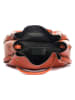 Lucca Baldi Leder-Henkeltasche "Vinci" in Orange - (B)33 x (H)28 x (T)13 cm