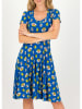 Blutsgeschwister Kleid "urlaub auf balkonienappel" in Blau
