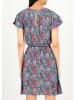 Blutsgeschwister Jurk "Tanz mit Mirfirst" blauw/rood