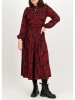 Blutsgeschwister Kleid "Moonstruck Meadowthe" in Bordeaux/ Schwarz