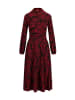 Blutsgeschwister Kleid "Moonstruck Meadowthe" in Bordeaux/ Schwarz