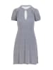Blutsgeschwister Jurk "Fluffy Romancelittle" donkerblauw/wit