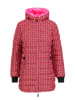 Blutsgeschwister Übergangsmantel "Luft und Liebe" in Pink/ Schwarz