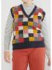 Blutsgeschwister Wollen spencer "Cute Storytellerelephant" donkerblauw/meerkleurig
