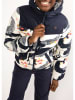 Blutsgeschwister Steppjacke "Cloud Stepperwhales" in Creme/ Dunkelblau