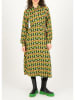 Blutsgeschwister Jurk "Oh so No" groen/zwart