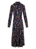 Blutsgeschwister Kleid "Oh so No Bowuntamed" in Dunkelblau