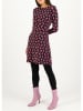 Blutsgeschwister Kleid "Freudentanz in FarbeI" in Schwarz/ Pink