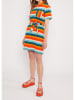 Blutsgeschwister Kleid "Grand Slam Madamedelightful" in Orange/ Grün