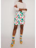 Blutsgeschwister Rok "Sweet Spot" wit/meerkleurig