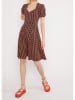 Blutsgeschwister Kleid "Joyful Hearttutti frutti" in Schwarz/ Koralle