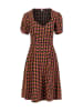 Blutsgeschwister Kleid "Joyful Hearttutti frutti" in Schwarz/ Koralle