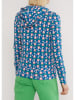 Blutsgeschwister Hoodie "Scuba Dubastrawberry and kiss" in Blau