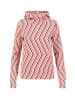 Blutsgeschwister Hoodie "Scuba Dubarainbow" in Dunkelblau/ Orange/ Pink