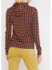 Blutsgeschwister Bluza "Scuba Dubatutti frutti rainbow dance" w kolorze czarno-koralowym
