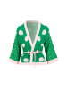 Blutsgeschwister Vest "Mingle Mangleartistic" groen/lichtroze