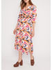 Blutsgeschwister Jurk "Springtime" oranje/roze/donkerblauw
