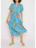 Blutsgeschwister Kleid "Saint Tropenaloha feeling" in Blau
