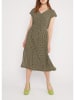 Blutsgeschwister Jurk "Total Liberty" groen/zwart