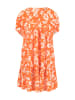 Blutsgeschwister Kleid "Seeds of Lovetropical" in Orange/ Weiß