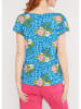 Blutsgeschwister Bluse "Frilly" in Blau