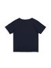 Champion Shirt in Dunkelblau/ Creme