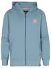 Petrol Sweatjacke in Hellblau
