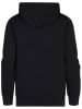 Petrol Sweatjacke in Schwarz