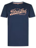 Petrol Shirt donkerblauw