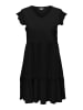 ONLY Carmakoma Kleid in Schwarz