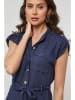 Lin Passion Linnen jurk donkerblauw