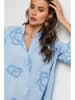 Lin Passion Leinen-Kleid in Hellblau