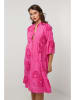 Lin Passion Leinen-Kleid in Pink