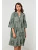 Lin Passion Leinen-Kleid in Khaki