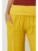Lin Passion Leinen-Hose in Gelb