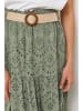 Lin Passion Leinen-Rock in Khaki