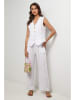 Lin Passion Linnen gilet wit